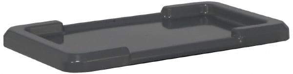Quantum Storage - 25.8" Long x 16.3" Wide x 1.5" High Gray Lid - For Use with Quantum Storage Systems - TUB2516-8 - Eagle Tool & Supply