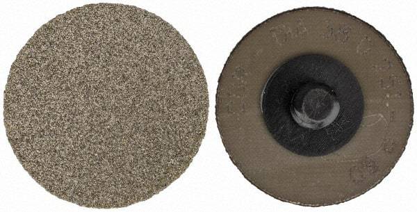 PFERD - 1-1/2" Disc Diam, 60 Grit, Diamond Quick Change Disc - Type R Attaching System, Coated, Brown, Coarse Grade, 12,500 RPM, D251 Series - Eagle Tool & Supply