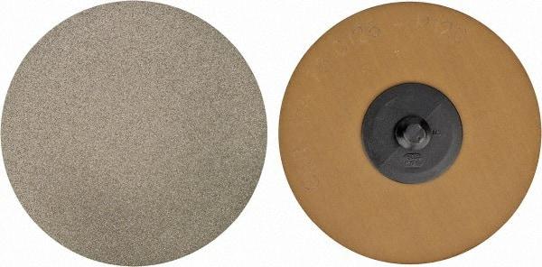 PFERD - 3" Disc Diam, 120 Grit, Diamond Quick Change Disc - Type R Attaching System, Coated, Brown, Medium Grade, 6,300 RPM, D126 Series - Eagle Tool & Supply