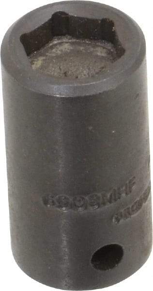 Proto - 1/4" Drive 8mm Standard Magnetic Impact Socket - 6 Points, 15/16" OAL - Eagle Tool & Supply