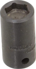 Proto - 1/4" Drive 8mm Standard Magnetic Impact Socket - 6 Points, 15/16" OAL - Eagle Tool & Supply
