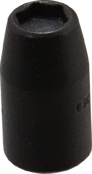 Proto - 1/4" Drive 3/16" Standard Magnetic Impact Socket - 6 Points, 7/8" OAL - Eagle Tool & Supply