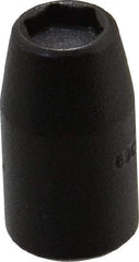 Proto - 1/4" Drive 3/16" Standard Magnetic Impact Socket - 6 Points, 7/8" OAL - Eagle Tool & Supply