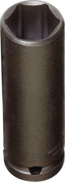 Proto - 3/8" Drive 18mm Deep Thin Wall Impact Socket - 6 Points, 2" OAL - Eagle Tool & Supply