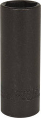 Proto - 1/2" Drive 15/16" Deep Thin Wall Impact Socket - 6 Points, 3-1/2" OAL - Eagle Tool & Supply