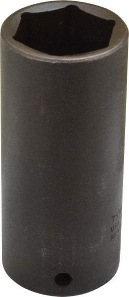 Proto - 1/2" Drive 1-1/8" Deep Thin Wall Impact Socket - 6 Points, 3-1/2" OAL - Eagle Tool & Supply