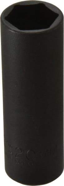 Proto - 1/2" Drive 20mm Deep Thin Wall Impact Socket - 6 Points, 3-1/4" OAL - Eagle Tool & Supply