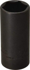 Proto - 3/8" Drive 3/4" Deep Thin Wall Impact Socket - 6 Points, 2-1/4" OAL - Eagle Tool & Supply