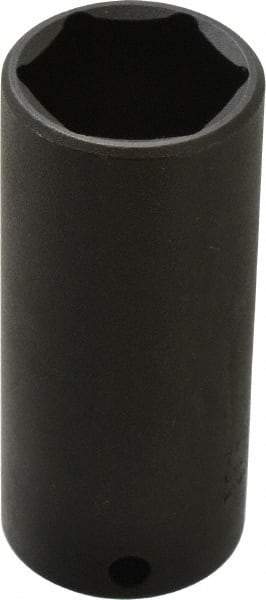 Proto - 3/8" Drive 15/16" Deep Thin Wall Impact Socket - 6 Points, 2-7/8" OAL - Eagle Tool & Supply