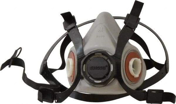 Gerson - Series Signature Select, Size M Half Mask Respirator - 4-Point Suspension, Bayonet Connection - Eagle Tool & Supply