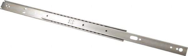 Sugatsune - 18" Slide Length, 13" Travel Length, Stainless Steel Ball Bearing Slide - 90 Lb Capacity at Full Extension - Eagle Tool & Supply