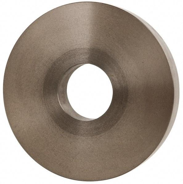 Gibraltar - Adapter Back Plate for 10" Diam Self Centering Lathe Chucks - Plain Back Mount, Cast Iron - Eagle Tool & Supply