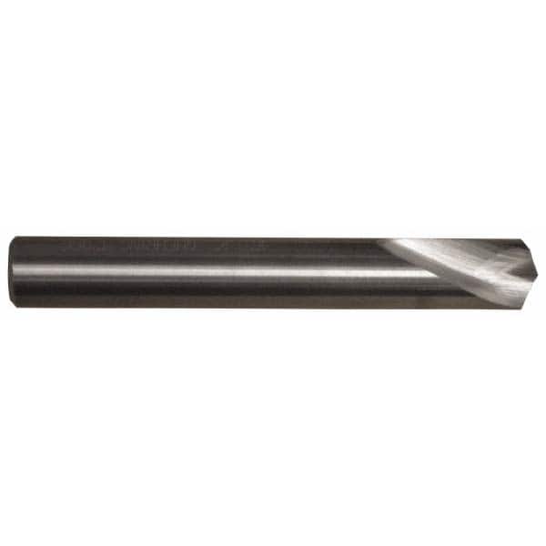 Guhring - 8mm Body Diam, 142°, 79mm OAL, Solid Carbide Spotting Drill - Eagle Tool & Supply