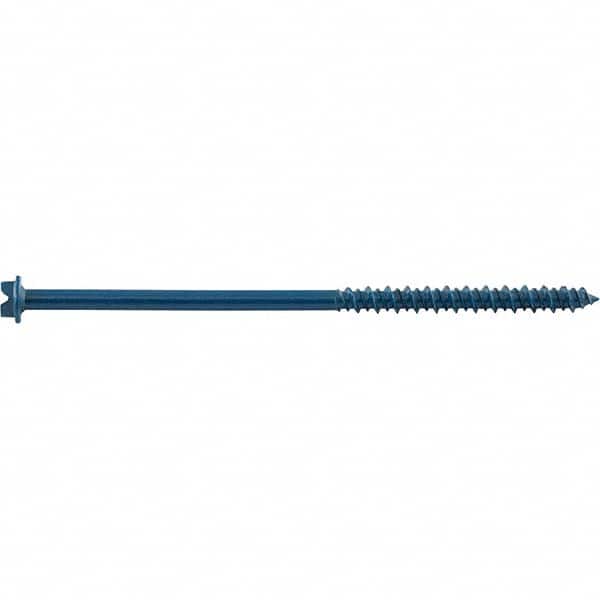 DeWALT Anchors & Fasteners - 3/16" Diam, 1-1/4 Length Under Head, Hex Drive Concrete Screw & Masonry Fastener - Eagle Tool & Supply