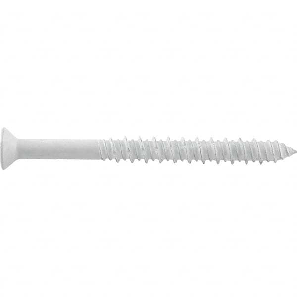 DeWALT Anchors & Fasteners - 1/4" Diam, 3-1/4 Overall Length, Phillips Drive Concrete Screw & Masonry Fastener - Eagle Tool & Supply