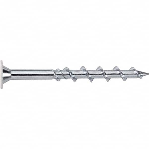 DeWALT Anchors & Fasteners - 1/4" Diam, 2-1/4 Overall Length, Phillips Drive Concrete Screw & Masonry Fastener - Eagle Tool & Supply