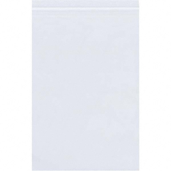Value Collection - Pack of (500), 8 x 30" 4 mil Reclosable Poly Bags - Eagle Tool & Supply