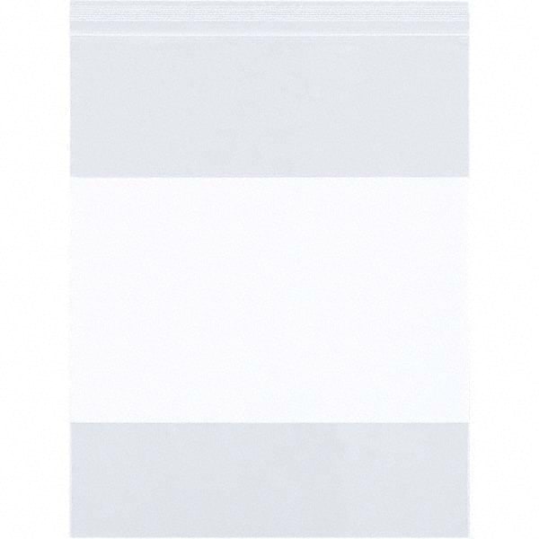 Value Collection - Pack of (500), 14 x 16" 4 mil Reclosable Poly Bags - Eagle Tool & Supply
