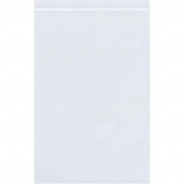 Value Collection - Pack of (500), 8 x 18" 8 mil Reclosable Poly Bags - Eagle Tool & Supply