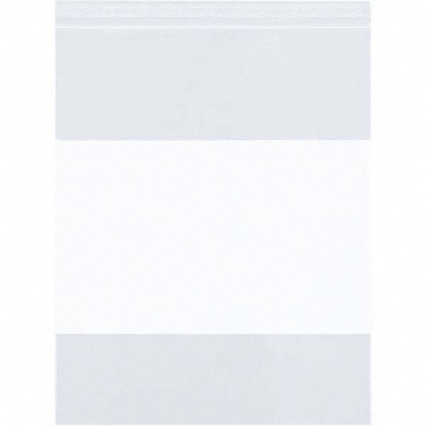 Value Collection - Pack of (500), 13 x 15" 4 mil Reclosable Poly Bags - Eagle Tool & Supply