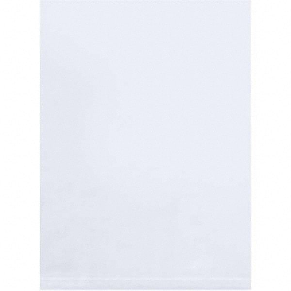 Value Collection - Pack of (500), 4 x 52" 6 mil Flat Poly Bags - Eagle Tool & Supply