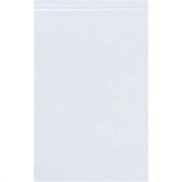 Value Collection - Pack of (500), 8 x 24" 2 mil Reclosable Poly Bags - Eagle Tool & Supply