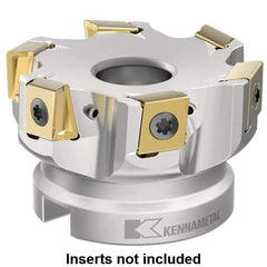 Kennametal - Indexable Square-Shoulder Face Mills Cutting Diameter (Inch): 2-1/2 Cutting Diameter (Decimal Inch): 2.5000 - Eagle Tool & Supply