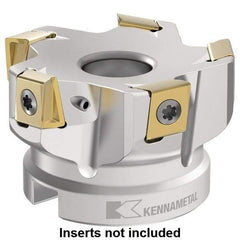 Kennametal - Indexable Square-Shoulder Face Mills Cutting Diameter (Inch): 2-1/2 Cutting Diameter (Decimal Inch): 2.5000 - Eagle Tool & Supply