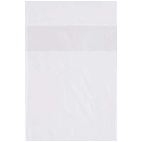 Value Collection - Pack of (1000), 8 x 10" 2 mil Flap Lock Poly Bags - Eagle Tool & Supply