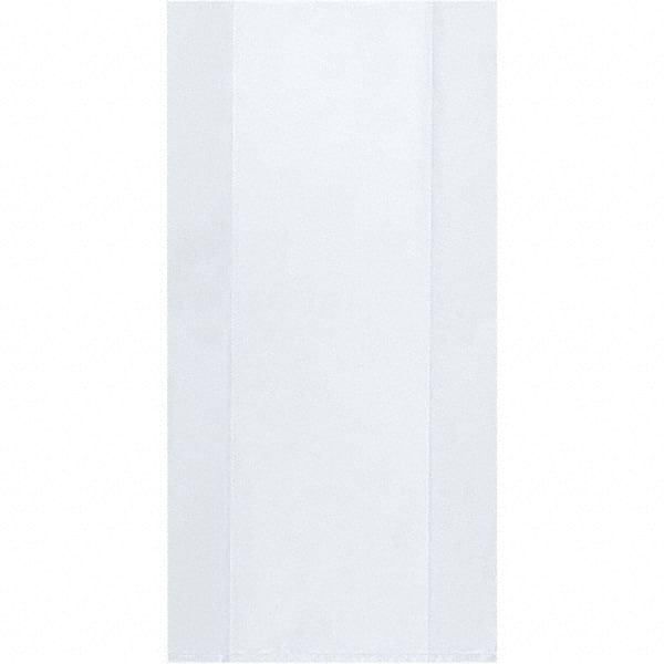 Value Collection - Pack of (250), 10 x 36" 2 mil Gusseted Poly Bags - Eagle Tool & Supply