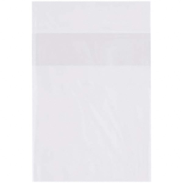 Value Collection - Pack of (2000), 5 x 7" 1 mil Flap Lock Poly Bags - Eagle Tool & Supply