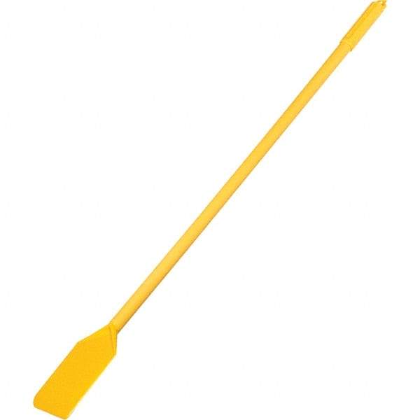 Carlisle - Sparta Yellow Nylon Mixing Paddle without Holes - 40" Overall Length - Eagle Tool & Supply