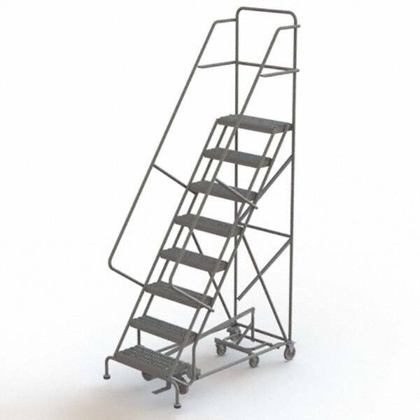 TRI-ARC - Rolling & Wall Mounted Ladders & Platforms Type: All-Directional Ladder Style: Rolling Safety Ladder - Eagle Tool & Supply