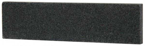Norton - 4" Long x 1" Wide x 1/4" Thick, Silicon Carbide Sharpening Stone - Rectangle, Coarse Grade - Eagle Tool & Supply
