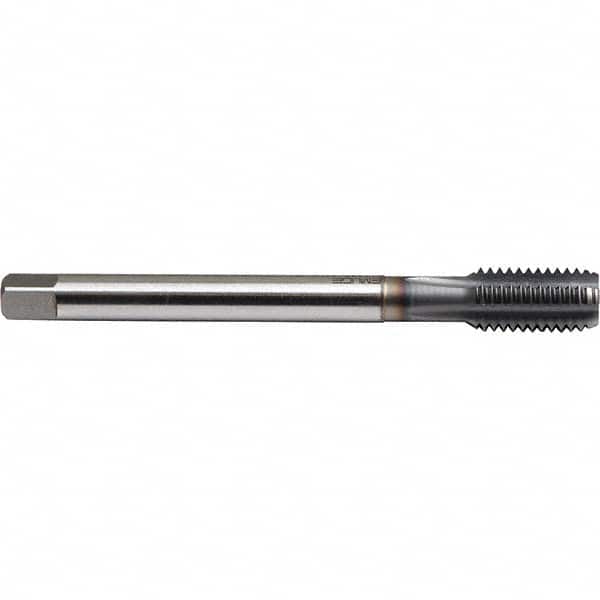 Emuge - M18x1.50 Metric Fine 6H 0 Flute TiCN Finish Powdered Metal Machine Tap - Eagle Tool & Supply
