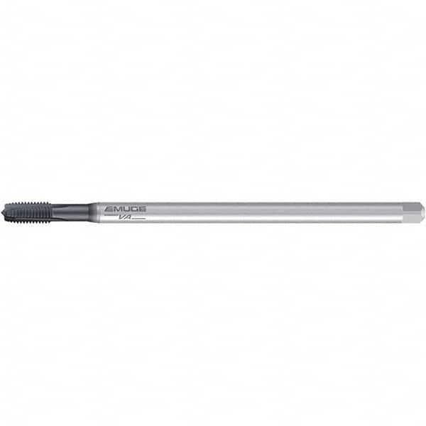 Emuge - M3x0.50 Metric 6H 3 Flute GLT-1 Finish Cobalt Spiral Point Tap - Eagle Tool & Supply