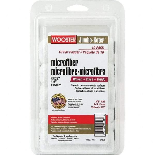 Wooster Brush - Paint Roller Covers Type: Mini Roller Nap Size (Inch): 0 - Eagle Tool & Supply
