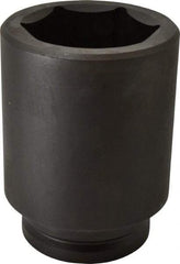 Proto - 1-1/2" Drive 3-1/8" Deep Impact Socket - 6 Points, 6-3/8" OAL - Eagle Tool & Supply