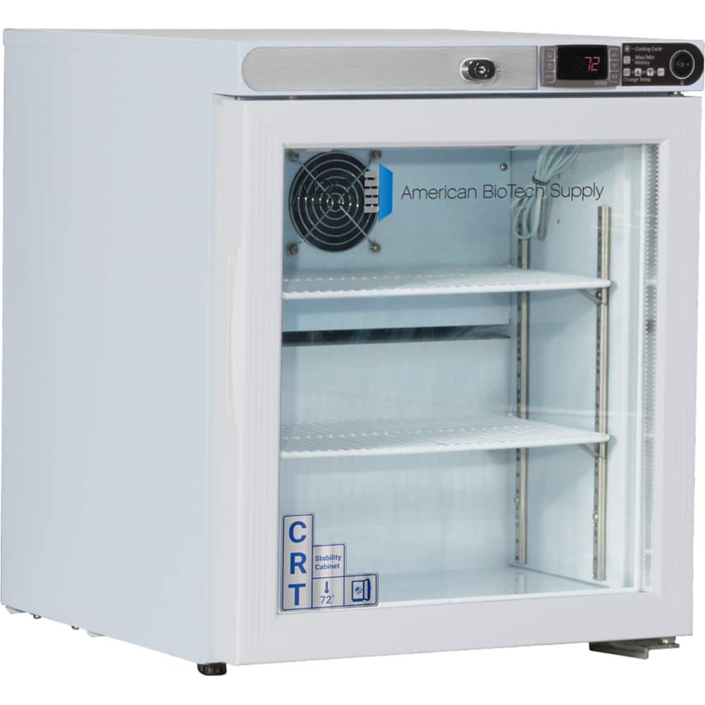 American BioTech Supply - Laboratory Refrigerators and Freezers Type: Controlled Room Temperature Cabinet Volume Capacity: 1 Cu. Ft. - Eagle Tool & Supply