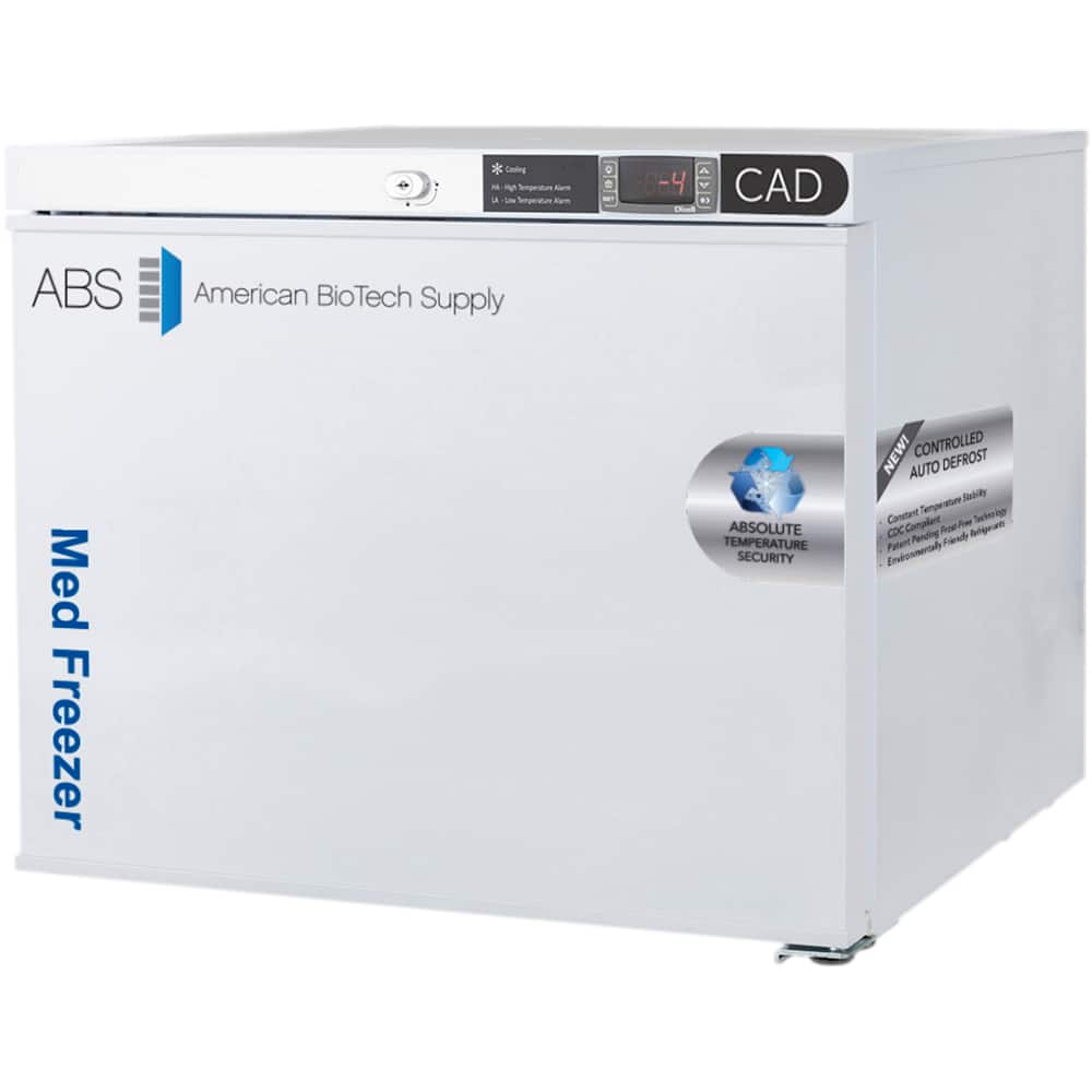 American BioTech Supply - Laboratory Refrigerators and Freezers Type: Controlled Auto Defrost Freezer Volume Capacity: 1 Cu. Ft. - Eagle Tool & Supply