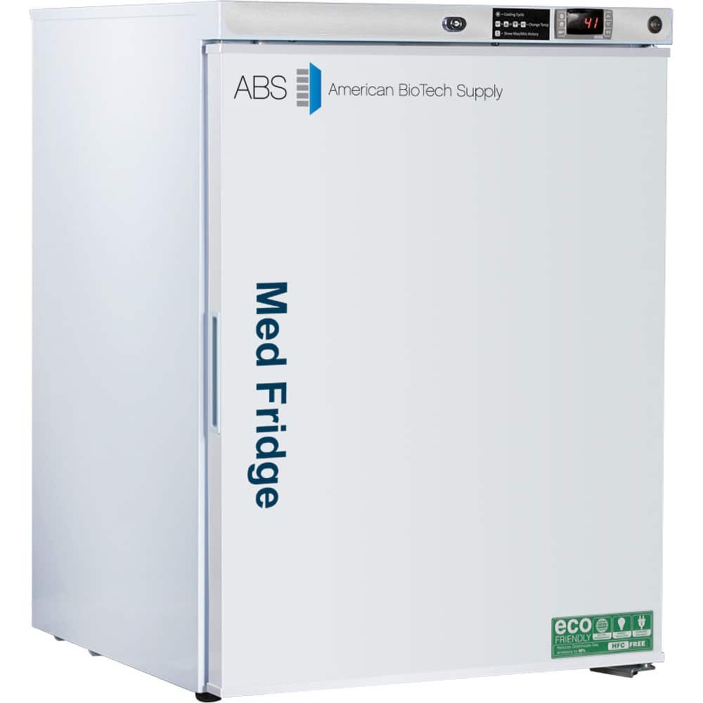 American BioTech Supply - Laboratory Refrigerators and Freezers Type: Pharmacy Refrigerator Volume Capacity: 5.2 Cu. Ft. - Eagle Tool & Supply