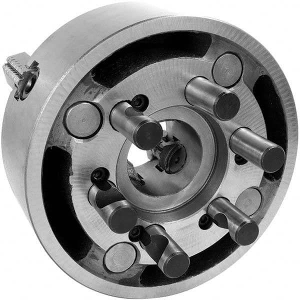 Hertel - Manual Lathe Chucks Chuck Type: Independent Nominal Chuck Size: 8 - Eagle Tool & Supply
