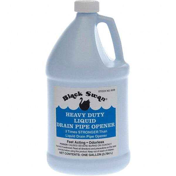 Black Swan - Drain Cleaners & Openers Type: Drain Opener Form: Liquid - Eagle Tool & Supply