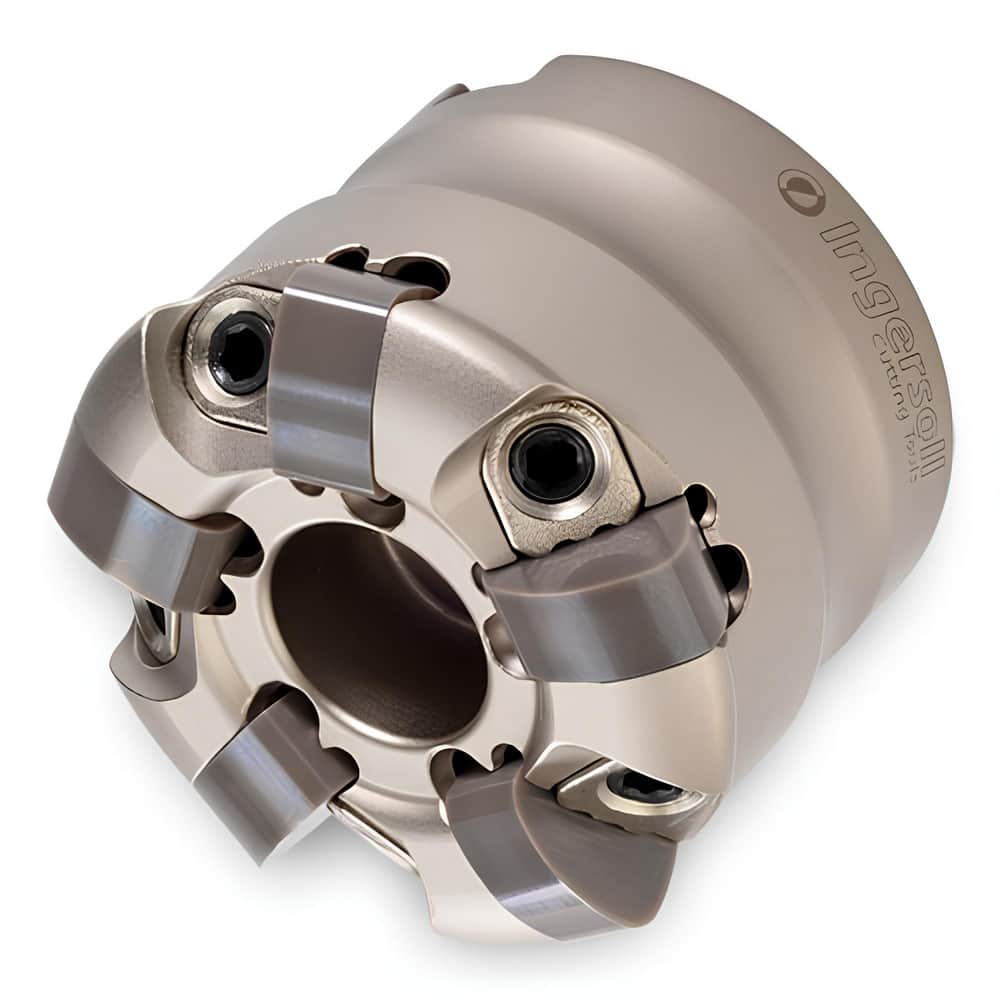 Indexable High-Feed Face Mills; Minimum Cutting Diameter: 1.8200 in; Maximum Cutting Diameter: 2.5000 in; Maximum Depth Of Cut: 0.0980 in; Arbor Hole Diameter (mm): 0.75; Compatible Insert Size Code: 1207; Maximum Ramping Angle: 0.5 ™; Series: DG2H; Cutt