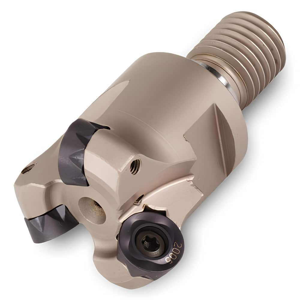 Indexable Copy End Mills; Maximum Depth Of Cut: 0.2500 in; Shank Type: Modular; Toolholder Style: 15B4J; Shank Diameter (Inch): 1.1300; Shank Diameter (mm): 1.1300; Maximum Ramping Angle: 6.5 ™; Compatible Insert Style: RCKX; Compatible Insert Size Code: