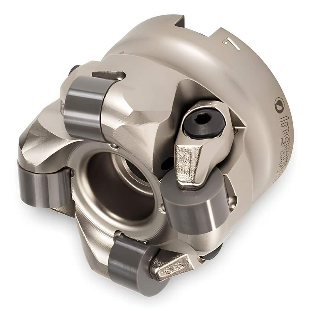 Indexable Copy Face Mills; Maximum Depth Of Cut: 0.2500 in; Compatible Insert Size Code: RNG.1207; Arbor Hole Diameter (mm): 0.75; Maximum Ramping Angle: 0.2 ™; Overall Height (mm): 1.5700 in; Series: DW1H; Number of Cutter Inserts: 4; Cutter Style: DW1H