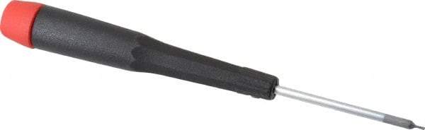 Wiha - 0.71mm Precision Miniature Hex Driver - 1-9/16" Bade Length, Tapered Handle, 4-3/4" OAL - Eagle Tool & Supply