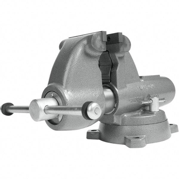 Wilton - Bench & Pipe Combination Vises Jaw Width (Inch): 5 Jaw Opening Capacity (Inch): 7 - Eagle Tool & Supply