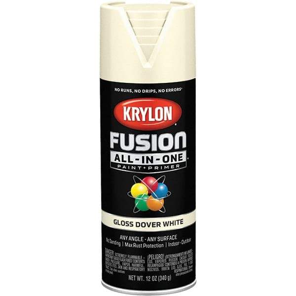Krylon - Spray Paints Type: Acrylic Enamel Spray Paint Color: Dover White - Eagle Tool & Supply