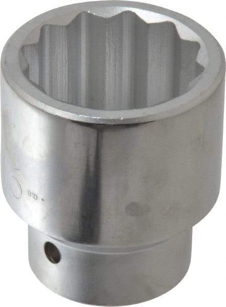 Proto - 1-13/16", 1" Drive, Standard Hand Socket - 12 Points, 3-5/16" OAL - Eagle Tool & Supply